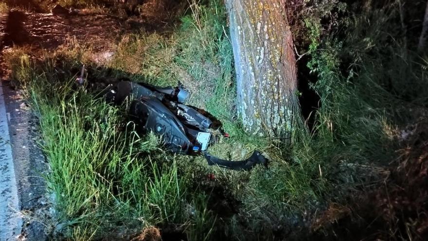 Mor un motorista de 23 anys  en un   accident a Palafrugell