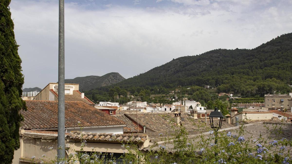 Vista del casco urbano del Genovés.