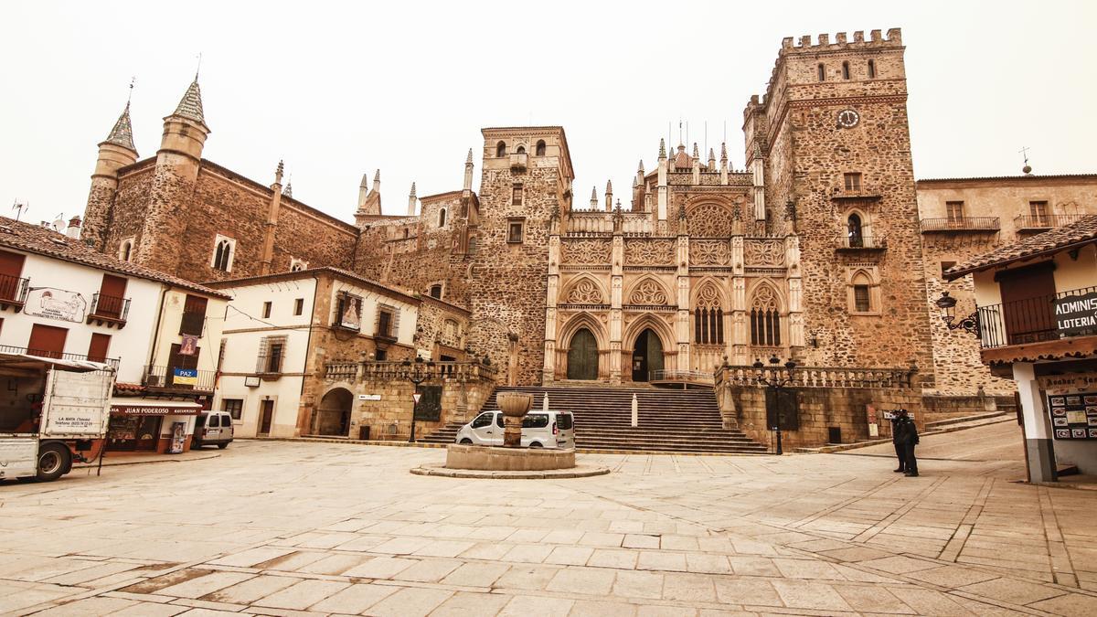 La plaza de Guadalupe.