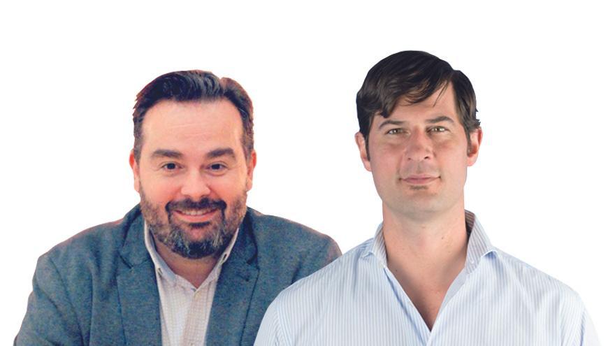 Gabriel Ferrer (izquierda) y Miguel Sánchez (derecha), ponentes en el ciclo de eventos i-Talks