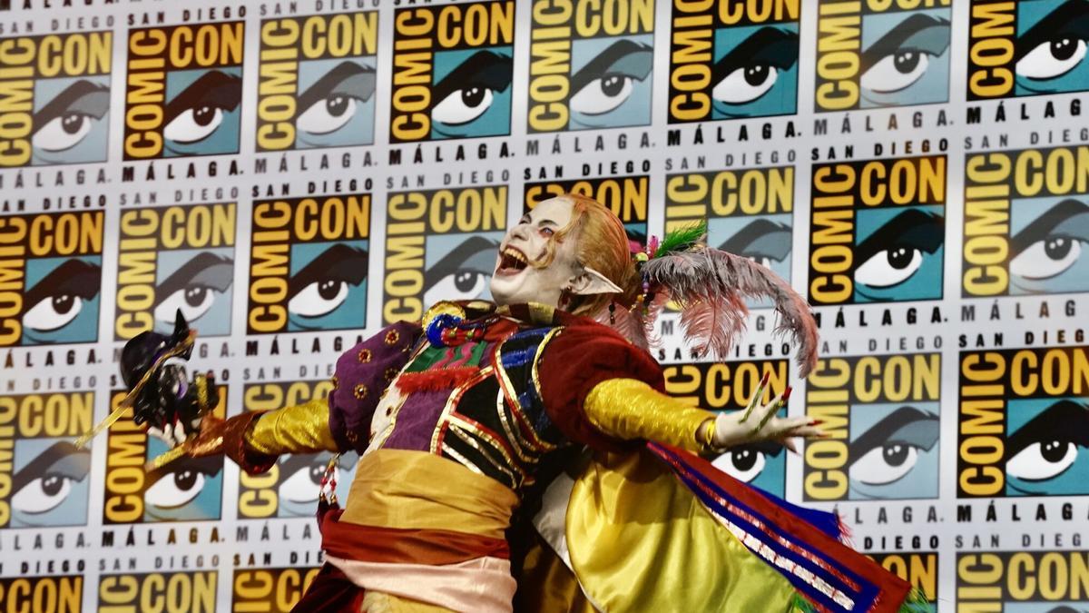 Pasarela de cosplay en la Cómic Con de Málaga