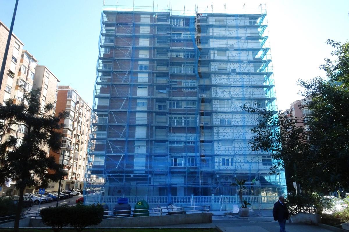 Proyecto de rehabilitación energética en 481 viviendas de la barriada de San Andrés en Málaga
