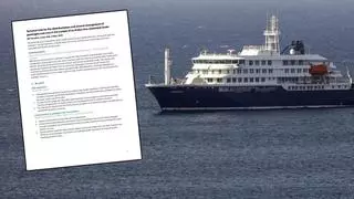 El documento confidencial sobre el desembarco del Hondius que el Gobierno de España niega a Canarias