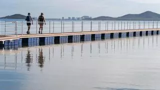 Cinco balnearios y cinco pasarelas para el Mar Menor