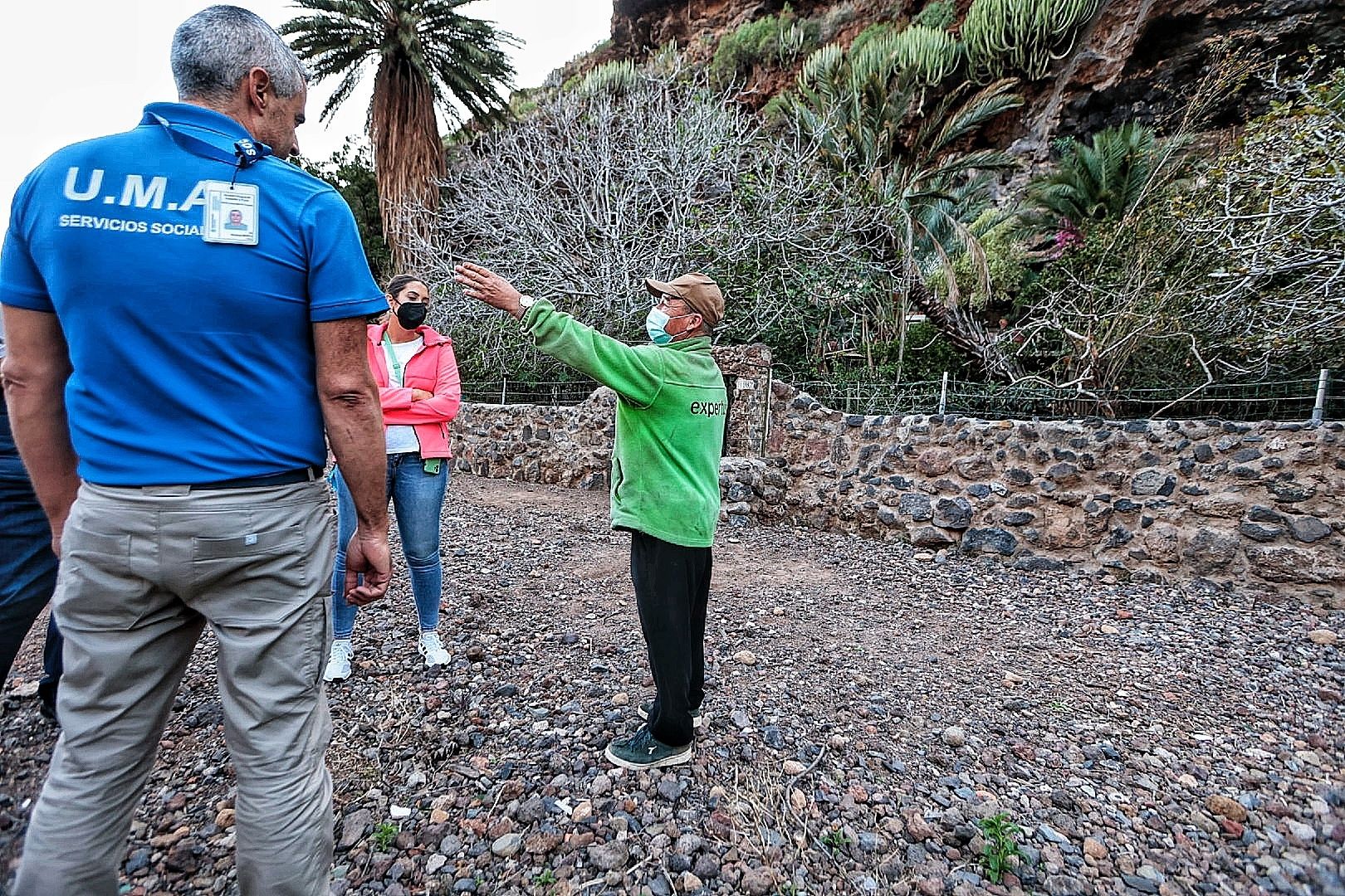 Recorrido por los barrancos de Santa Cruz con la UMA