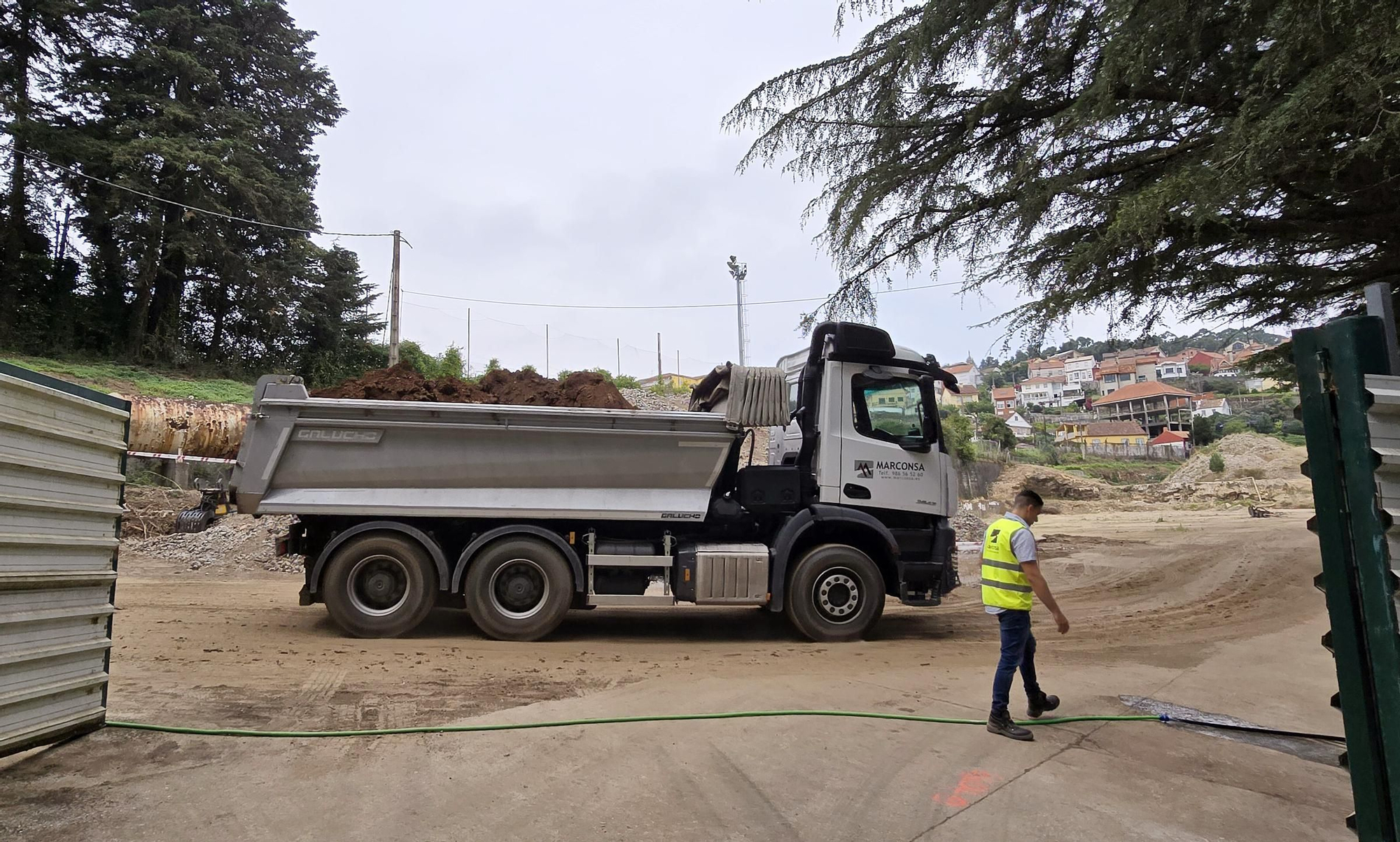 Obras de urbanización en el ámbito PS6 de la ETEA