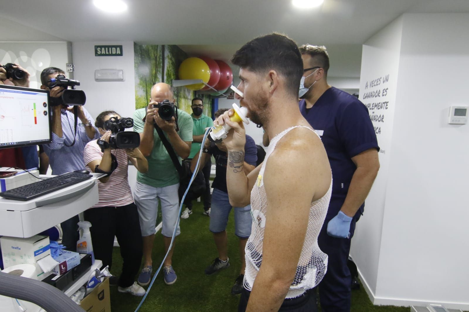 Reconocimientos médicos de los jugadores del Córdoba CF