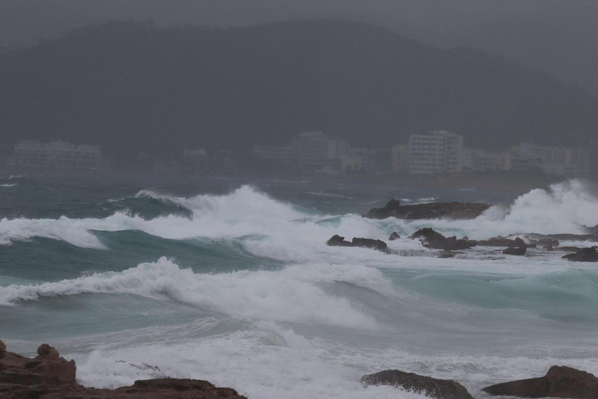 El temporal en Sant Antoni