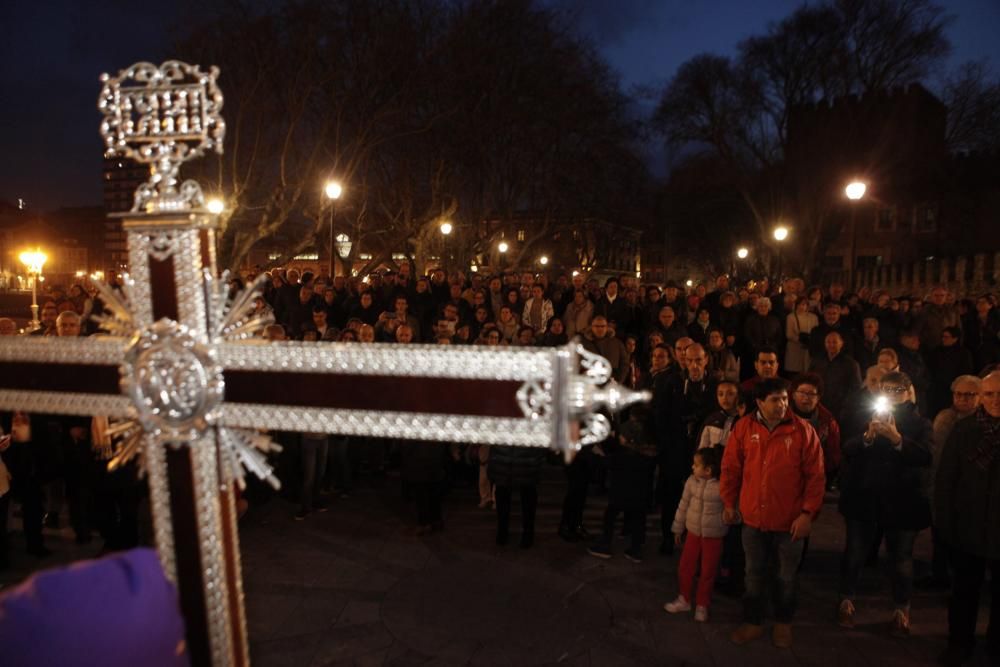 Procesión del Miércoles Santo en Gijón