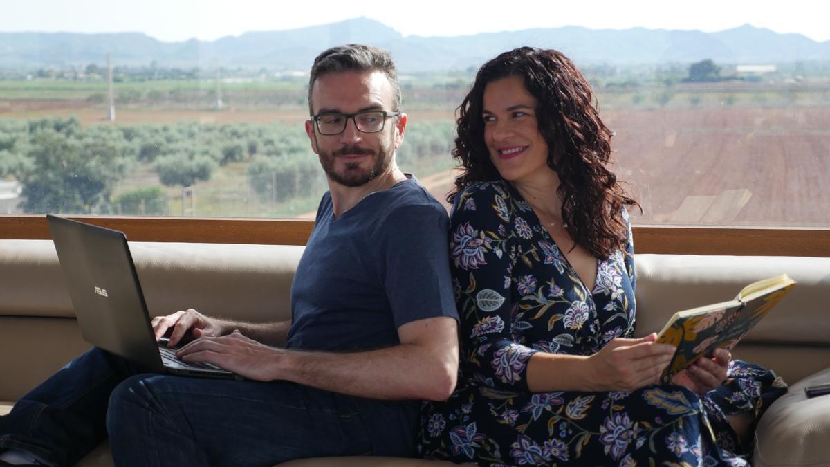 La pareja de escritores Ana Ballabriga y David Zaplana sitúan a Candasnos como el escenario principal de este 'thriller' inspirado en hechos reales.
