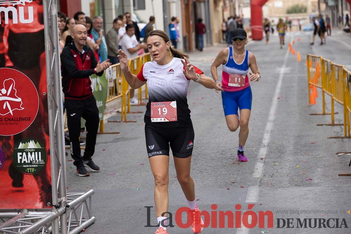 Carrera Popular Urbana y de la Mujer de Moratalla ‘La Villa, premio Marín Giménez (línea de meta)