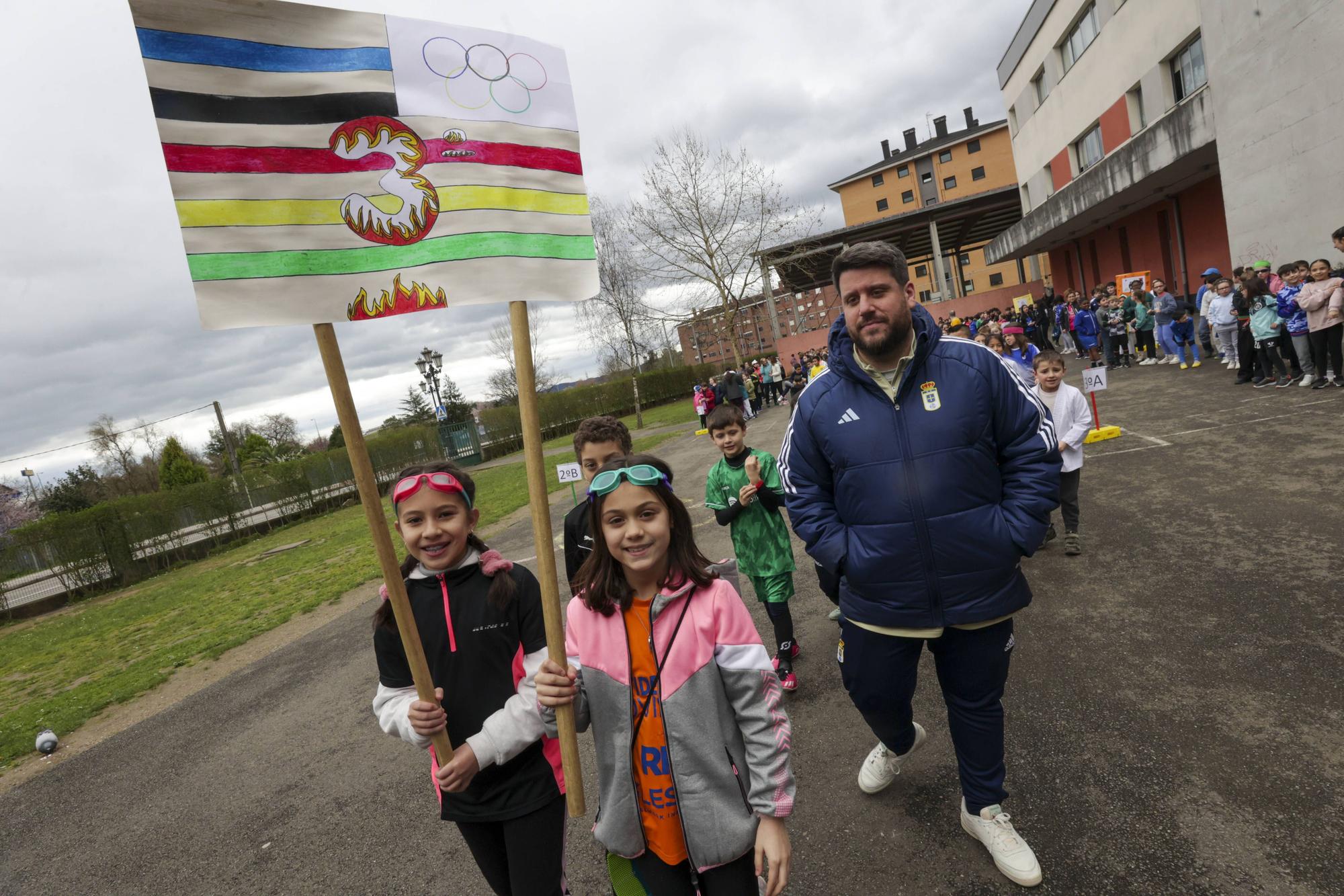 Las olimpiadas en el colegio Poeta Ángel González