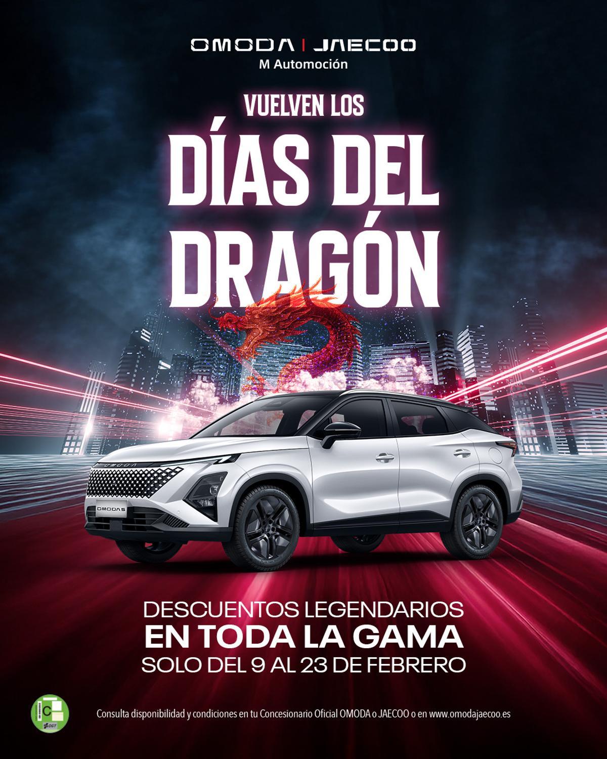 OMODA, una apuesta por el diseño y la tecnología, con SUV de estética futurista y un interior centrado en la conectividad y la asistencia a la conducción.