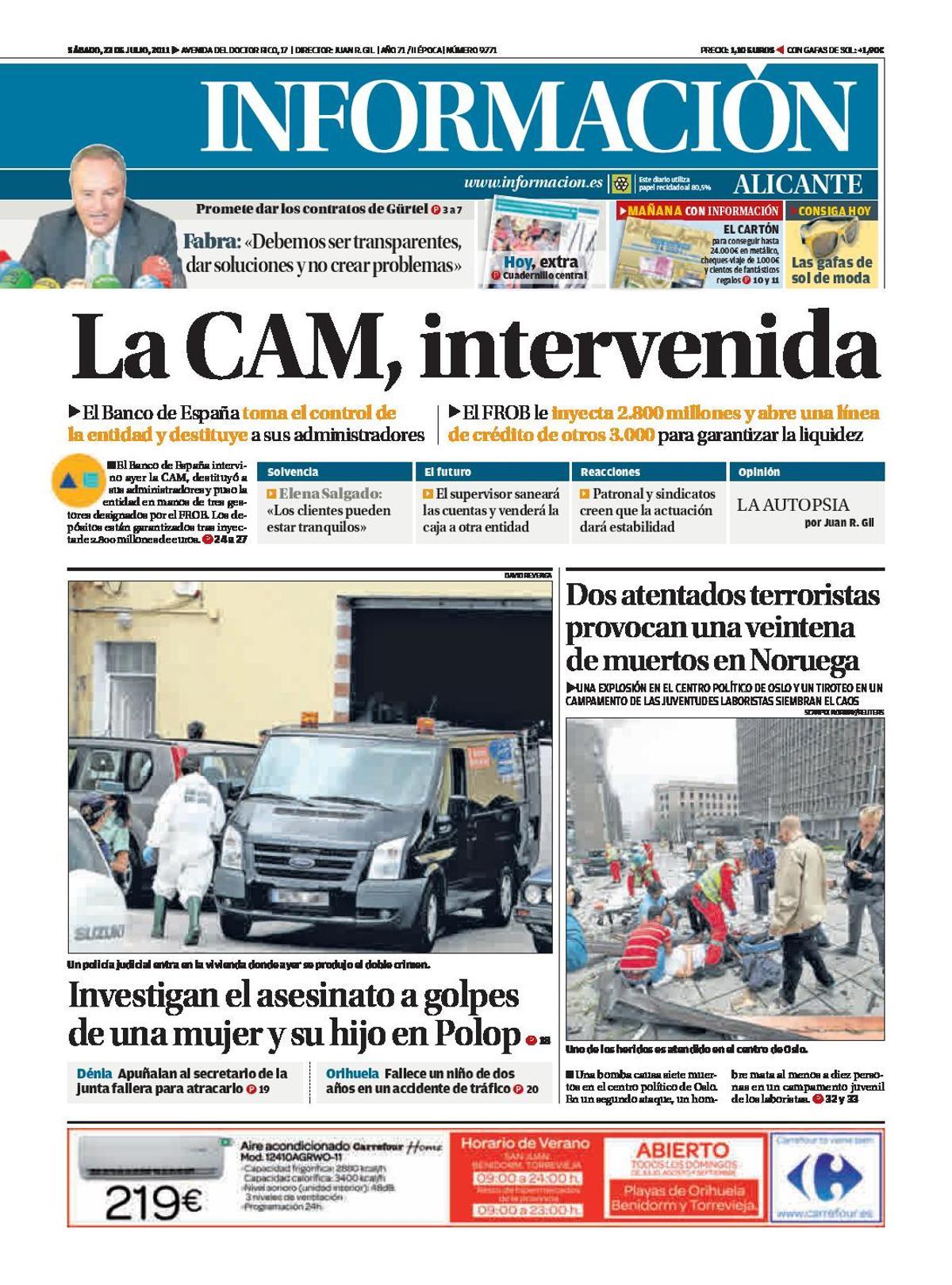 Una década sin la CAM