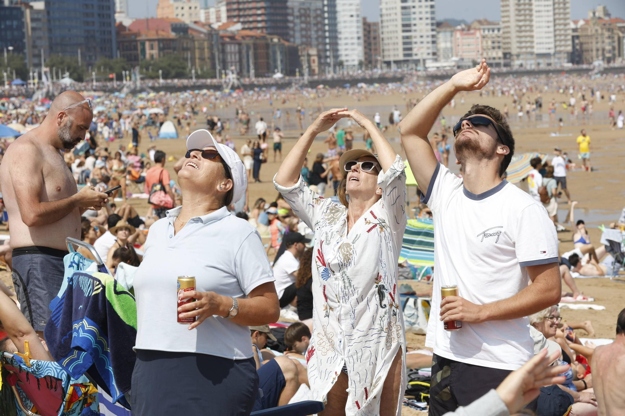 El espectacular y multitudinario Festival Aéreo de Gijón, en imágenes