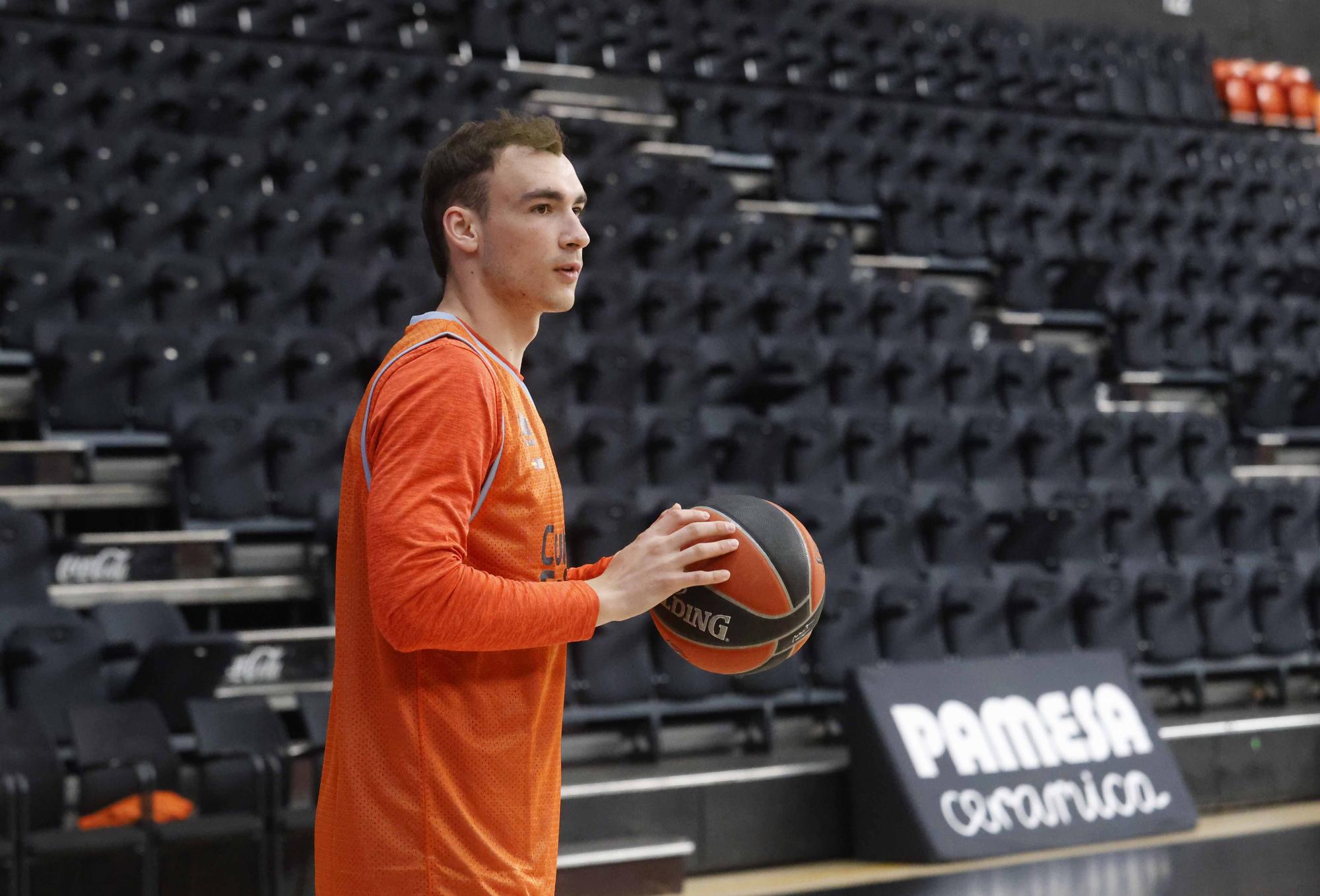 Entrenamiento Valencia Basket Club