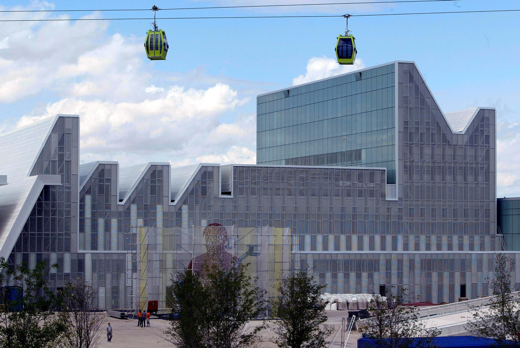 Antes todo esto era campo: así empezó la Expo de Zaragoza