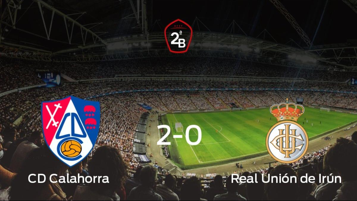 El Calahorra se lleva la victoria en casa frente a la Real Unión de Irún (2-0)