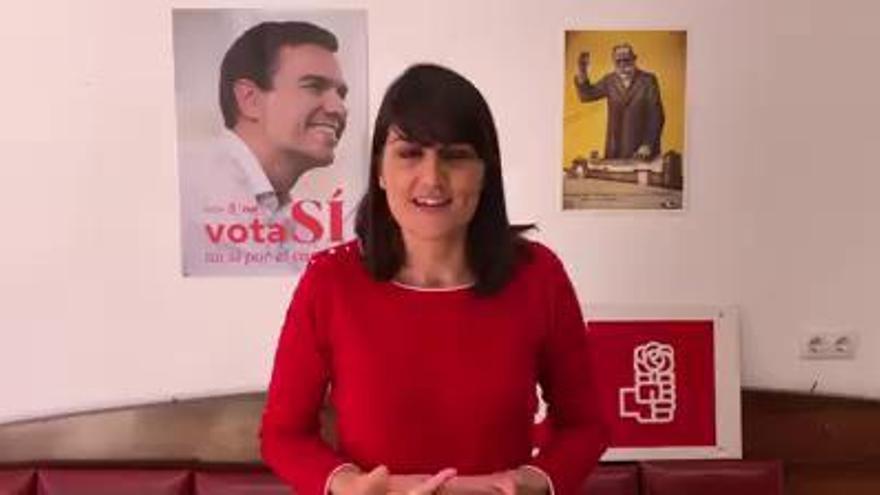 María González Veracruz se aparta de la carrera electoral del PSOE