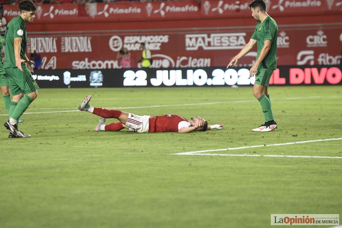 Así fue el encuentro del play off del Real Murcia y el Nástic en la lucha por el ascenso