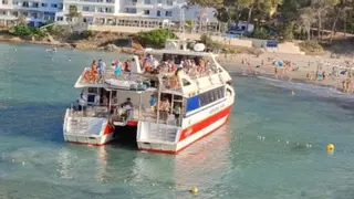 Sale a la luz el motivo que dejó a un barco a la deriva en Cala Llonga: "Ocurrió en el peor momento"