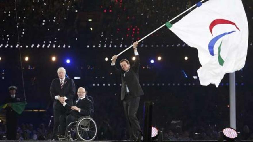 La bandera paralímpica llega a Río