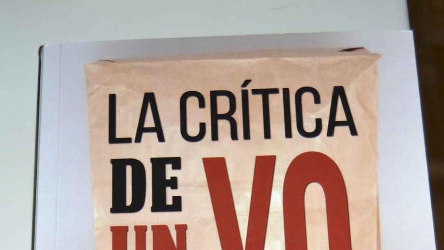 Portada del libro &quot;La crítica de un yo&quot;, de Tomás del Estal.