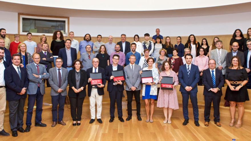 Foto de los premiados en la edición del año pasado