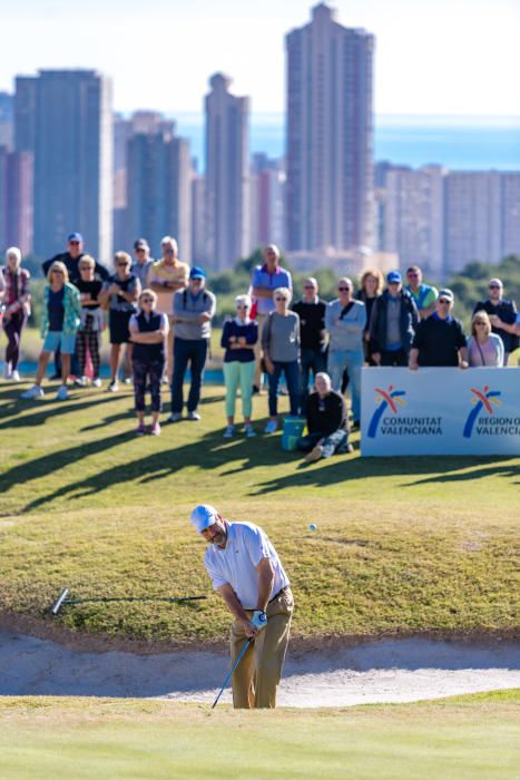 Olazábal y Jiménez lideran el elenco de legendarios golfistas que disputan a partir de hoy el Costa Blanca Seniors Masters en el hotel Villaitana