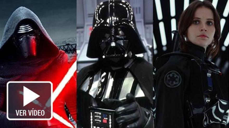 Algunos personajes de la saga &#039;Star Wars&#039;.