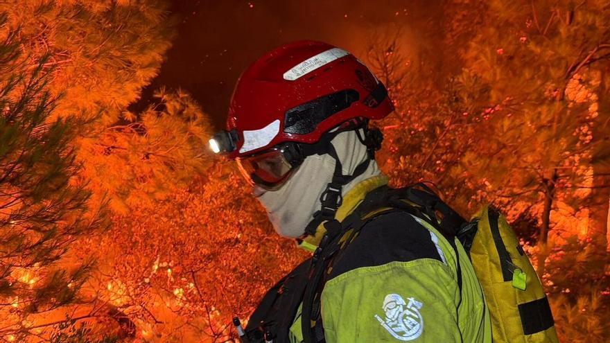 El secreto detrás de las llamas voladoras en los incendios de sexta generación