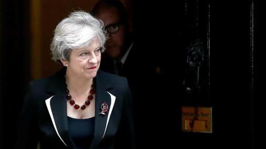 La primera ministra britànica, Theresa May