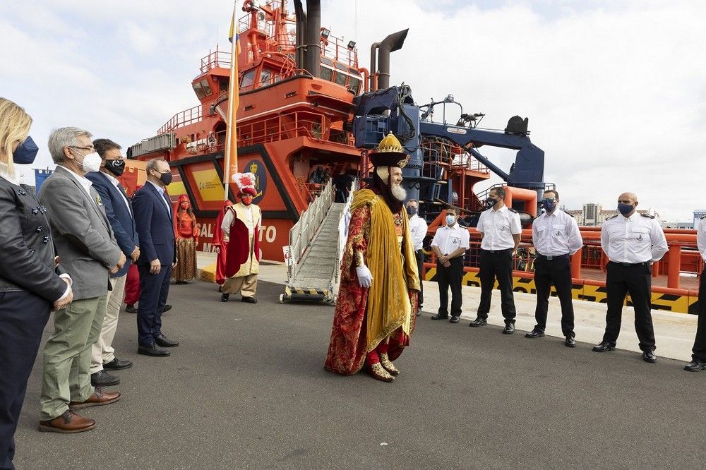 Llegada de los Reyes Magos a Las Palmas de Gran Canaria