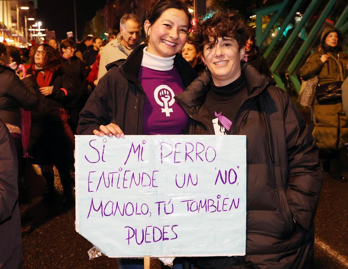 Las imágenes del 8M en Vigo