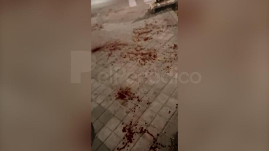 El vídeo grabado por un hombre después de que tres jóvenes intenten asesinarlo por no darles tabaco