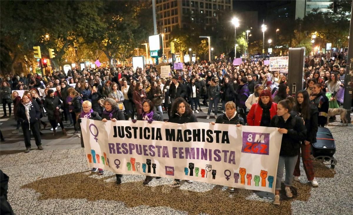 Marcha contra la violencia de género