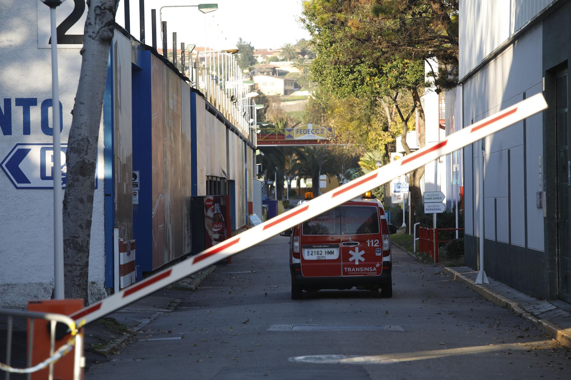 Llegan los primeros pacientes al hospital de la Feria de Muestras