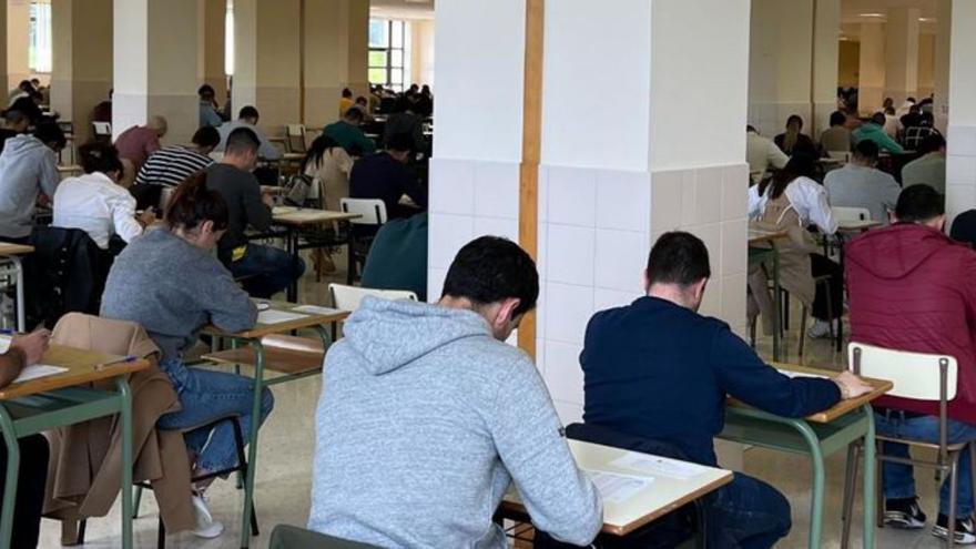 Examen para la bolsa de la Policía Local de Gijón