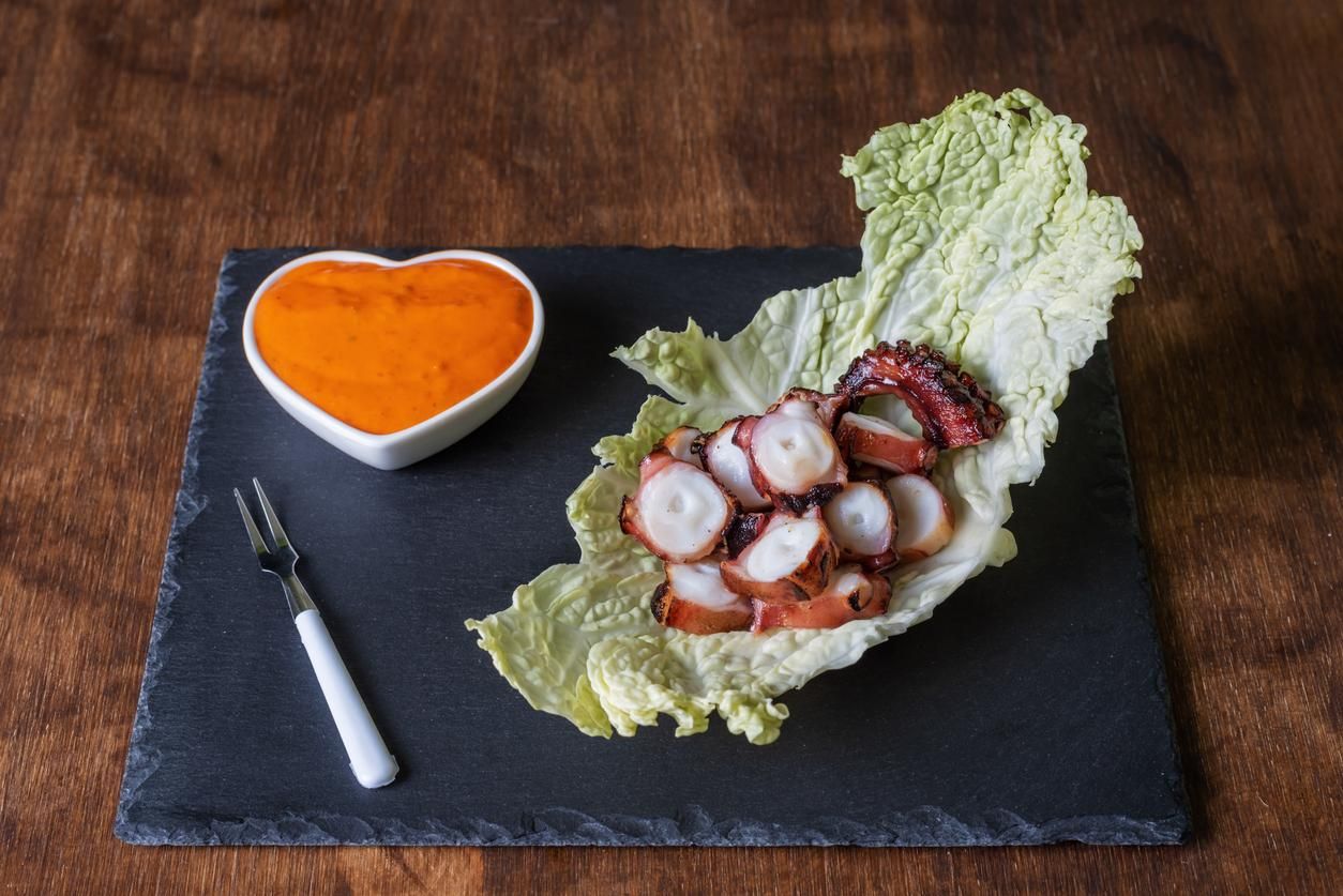 Pulpo con mojo