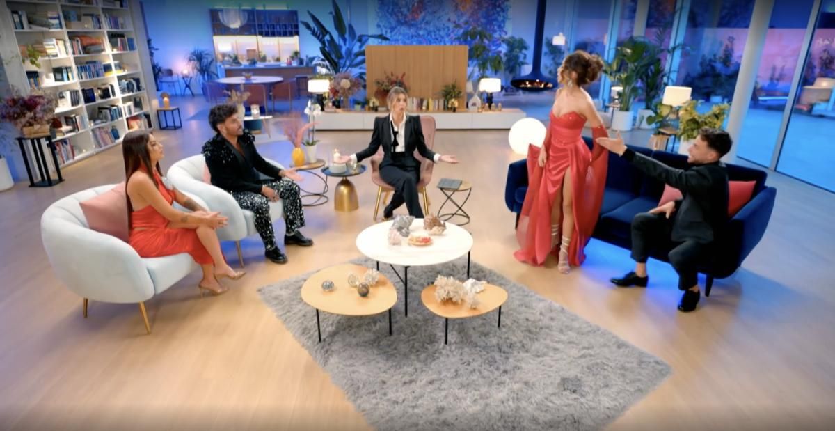 Anita y Montoya, junto a Gabriella y Manuel en el reencuentro de 'La isla de las Tentaciones'