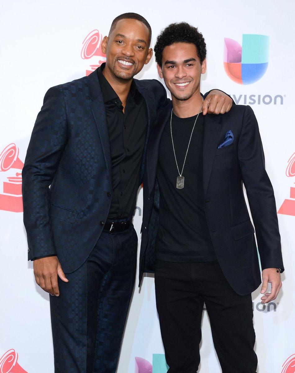 Will Smith y Trey Smith en los Premios Grammy Latino 2015
