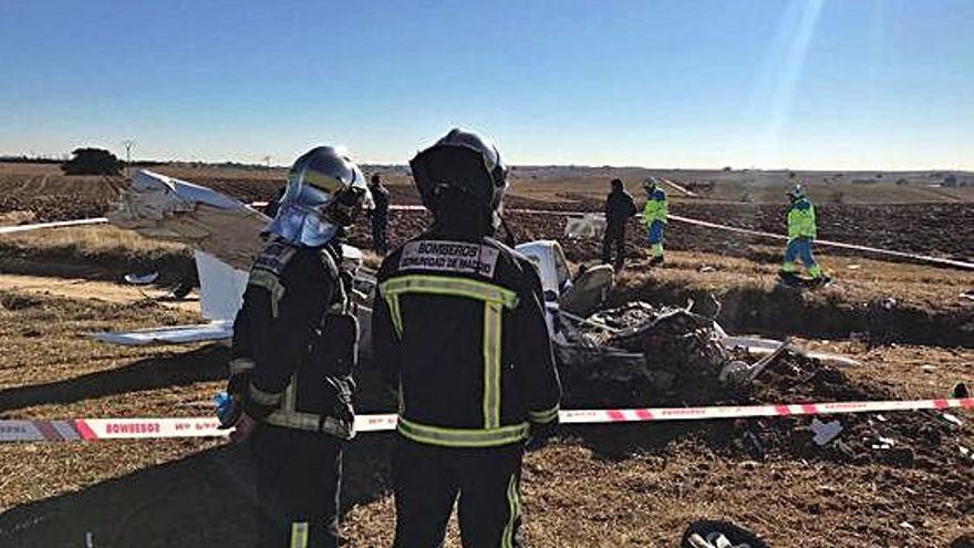 Madrid Moren una instructora i un alumne en un accident d&#039;avioneta