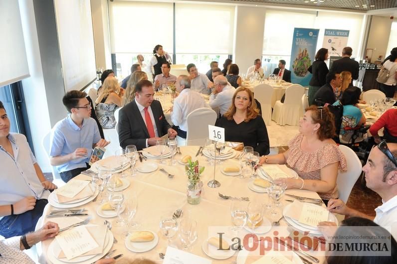 Comida de hermandad organizada por la Asociación Regional de Autoescuelas de Murcia (Aramur)