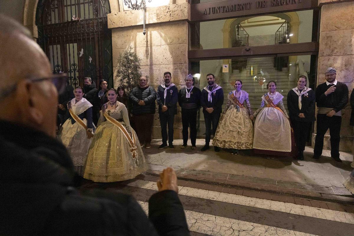 Las imágenes de la Nit d'Albaes en Sagunt