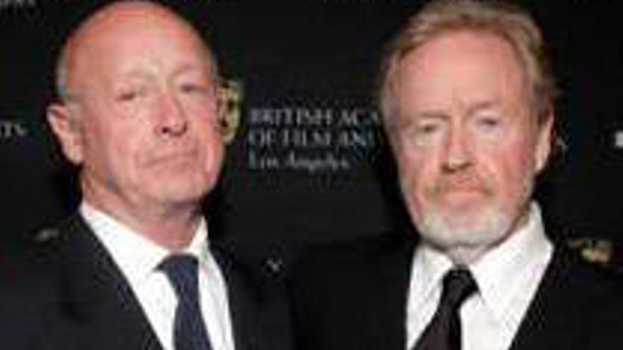 Los hermanos Tony y Ridley Scott.