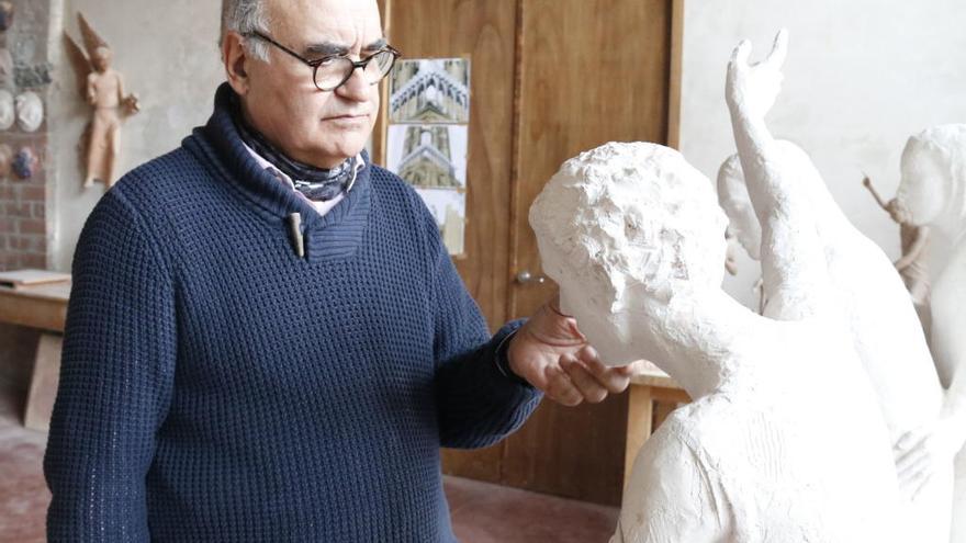 L&#039;escultor Francesc Fajula