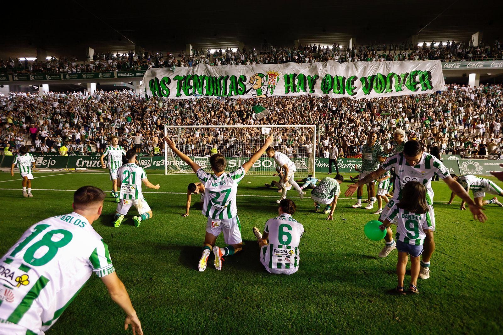 El primer aniversario del ascenso del Córdoba CF, en imágenes