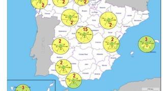 ¿Por dónde vuelan los 39 drones de la DGT?