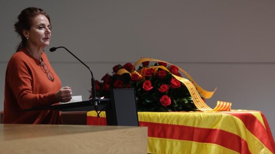 Imagen del funeral de Josep Maria Espinàs