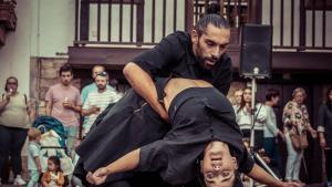 Espectáculo de danza de otra edición.